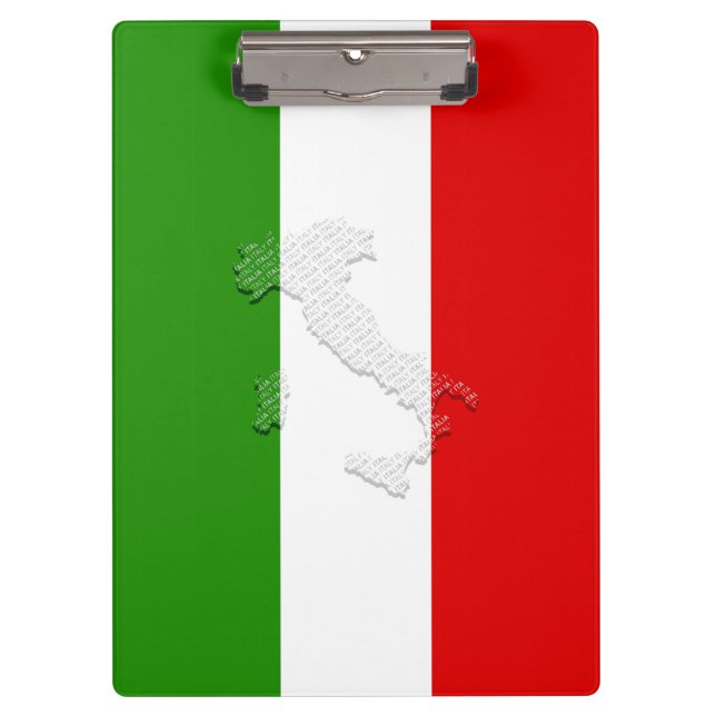 Carpeta De Pinza Bandera de Italia (Anverso)