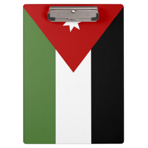 Carpeta De Pinza Bandera de Jordania