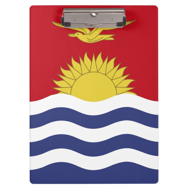 Carpeta De Pinza Bandera de Kiribati (Anverso)