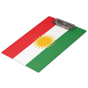 Carpeta De Pinza Bandera de Kurdistán