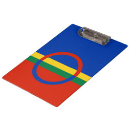 Carpeta De Pinza Bandera de Laponia (Navidades) (Sami) (Laplander)