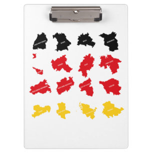 Carpeta De Pinza Bandera de los Estados alemanes