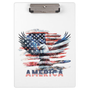 Carpeta De Pinza Bandera de los Estados Unidos. América