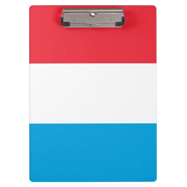 Carpeta De Pinza Bandera de Luxemburgo (Anverso)