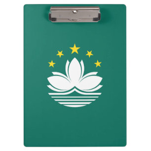 Carpeta De Pinza Bandera de Macao