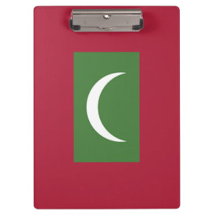 Carpeta De Pinza Bandera de Maldivas