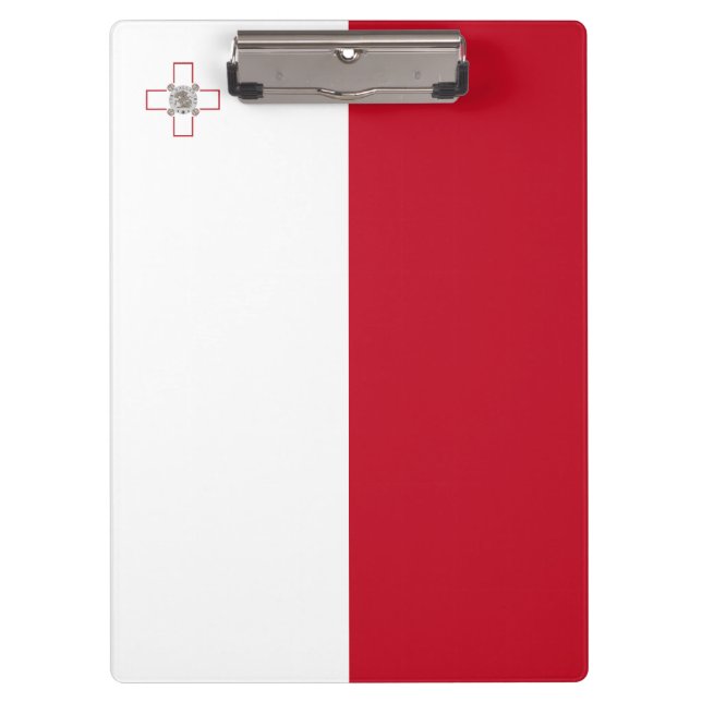 Carpeta De Pinza Bandera de Malta (Anverso)