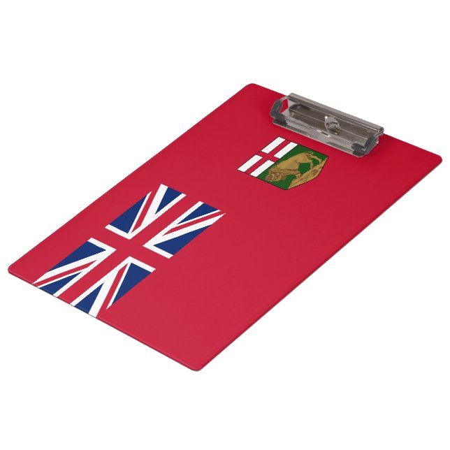 Carpeta De Pinza Bandera de Manitoba (Angular)