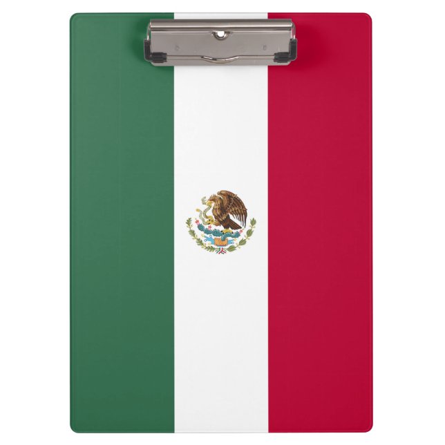 Carpeta De Pinza Bandera de México (Anverso)