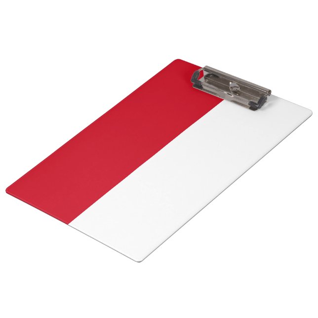 Carpeta De Pinza Bandera de Mónaco (Angular)