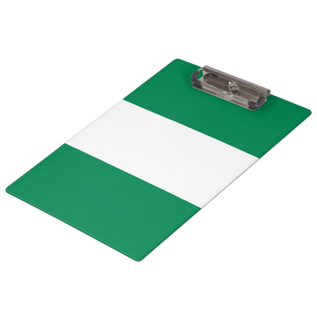 Carpeta De Pinza Bandera de Nigeria (Angular)