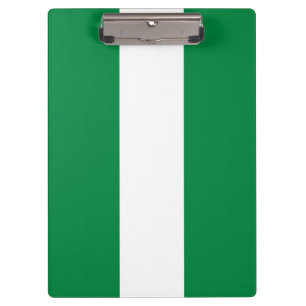 Carpeta De Pinza Bandera de Nigeria