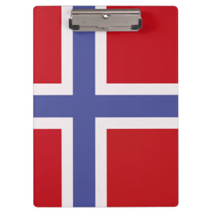 Carpeta De Pinza Bandera de Noruega