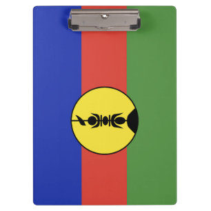Carpeta De Pinza Bandera de Nueva Caledonia
