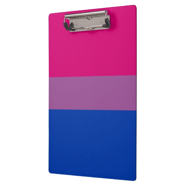 Carpeta De Pinza Bandera de orgullo bisexual (Izquierda)
