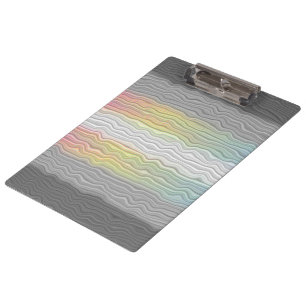 Carpeta De Pinza Bandera de Orgullo Demifluid Abstracta Boho Trippy