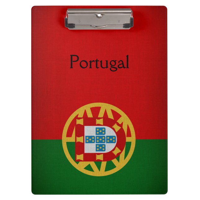 Carpeta De Pinza Bandera de Portugal (Anverso)