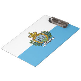 Carpeta De Pinza Bandera de San Marino