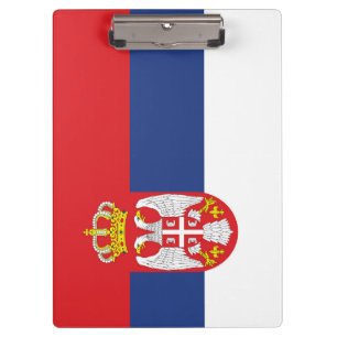 Carpeta De Pinza Bandera de Serbia