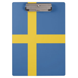 Carpeta De Pinza Bandera de Suecia