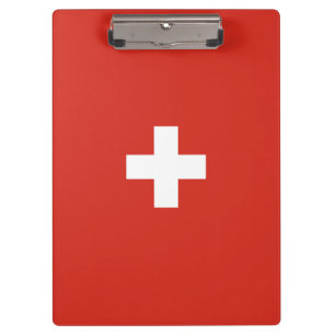 Carpeta De Pinza Bandera de Suiza