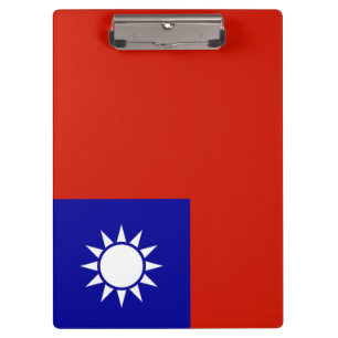 Carpeta De Pinza Bandera de Taiwán