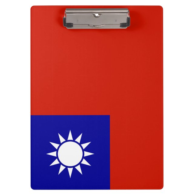 Carpeta De Pinza Bandera de Taiwán (Anverso)