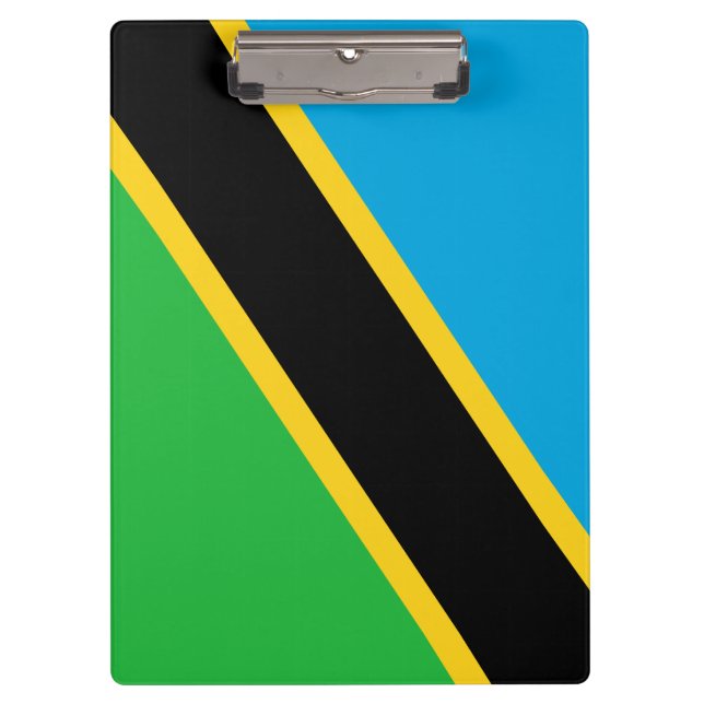 Carpeta De Pinza Bandera de Tanzania (Anverso)