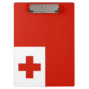 Carpeta De Pinza Bandera de Tonga