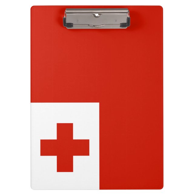 Carpeta De Pinza Bandera de Tonga (Anverso)