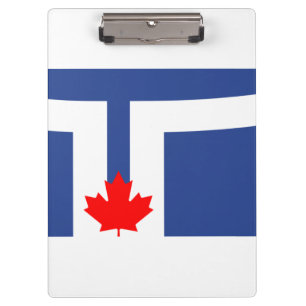 Carpeta De Pinza Bandera de Toronto, Ontario Clipboard