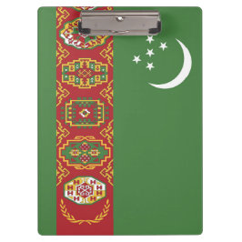 Carpeta De Pinza Bandera de Turkmenistán