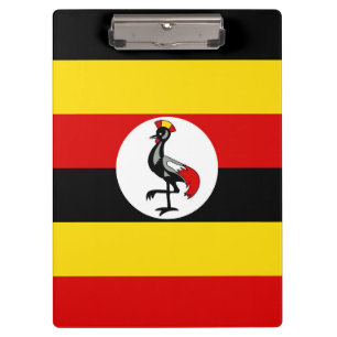 Carpeta De Pinza Bandera de Uganda