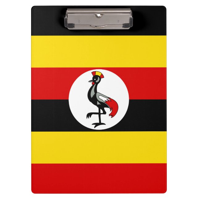 Carpeta De Pinza Bandera de Uganda (Anverso)