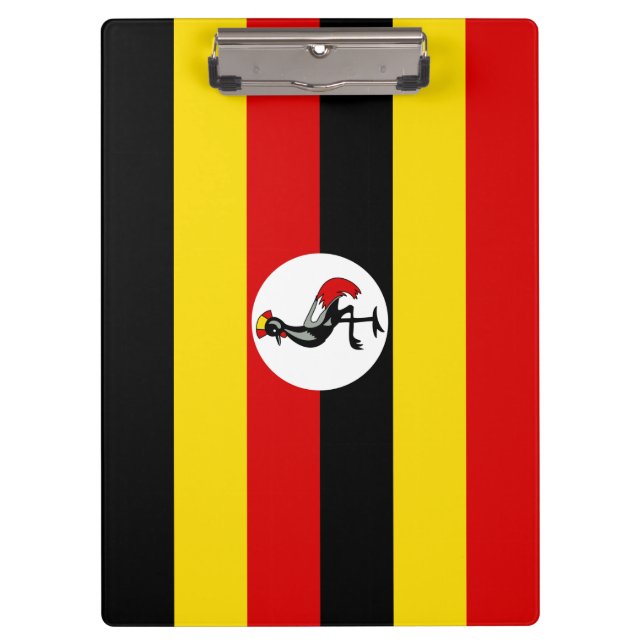 Carpeta De Pinza Bandera de Uganda (Uganda) (Anverso)