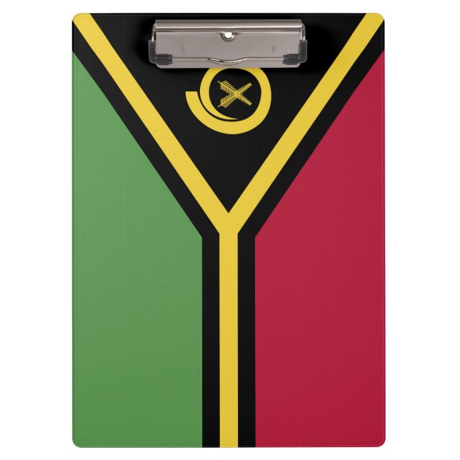 Carpeta De Pinza Bandera de Vanuatu (Anverso)