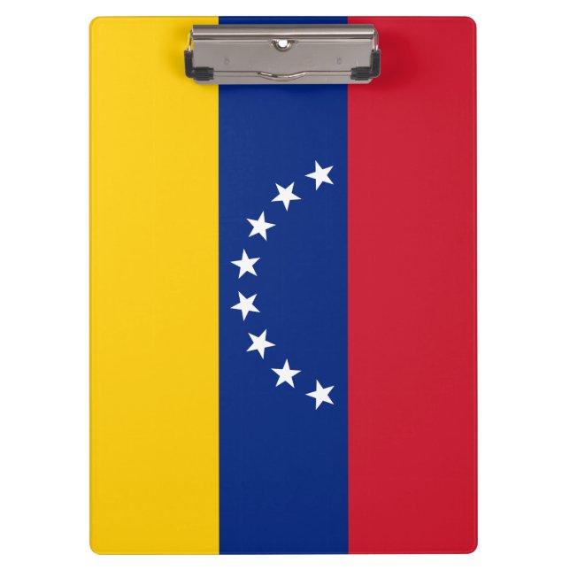 Carpeta De Pinza Bandera de Venezuela (Anverso)