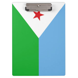 Carpeta De Pinza Bandera de Yibuti