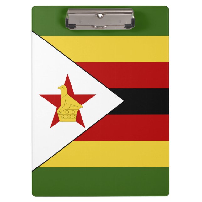 Carpeta De Pinza Bandera de Zimbabue (Anverso)
