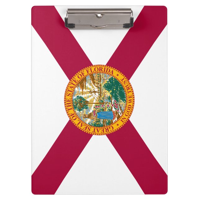Carpeta De Pinza Bandera del estado de Florida (Anverso)