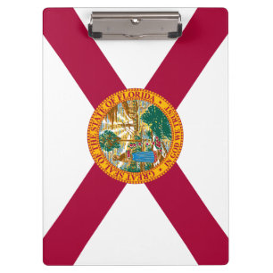 Carpeta De Pinza Bandera del estado de la Florida