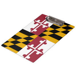 Carpeta De Pinza Bandera del Estado de Maryland