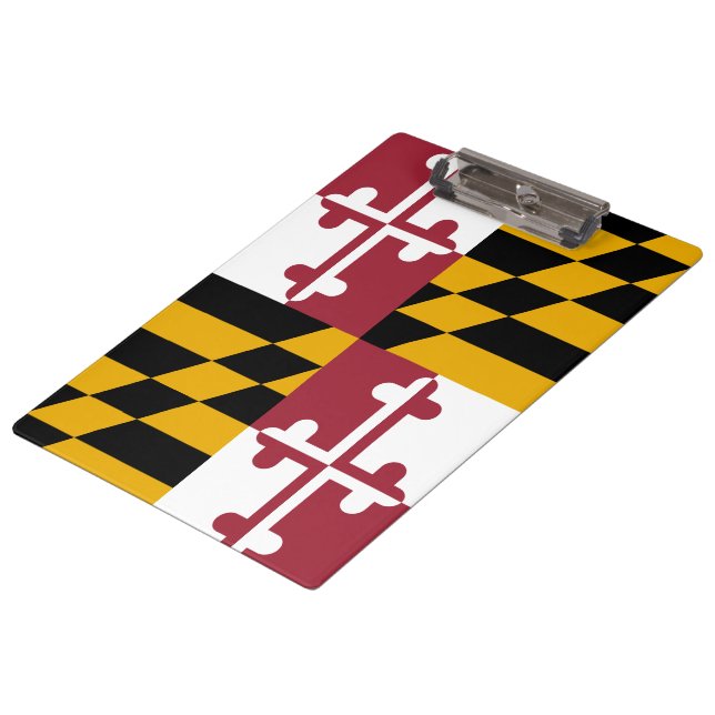 Carpeta De Pinza Bandera del Estado de Maryland (Angular)