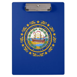 Carpeta De Pinza Bandera del Estado de New Hampshire