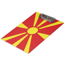 Carpeta De Pinza Bandera del Norte de Macedonia