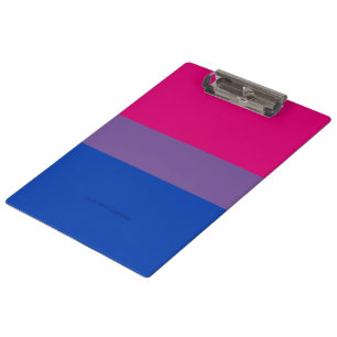 Carpeta De Pinza Bandera del Orgullo Bisexual de SlipperyJoe lavand