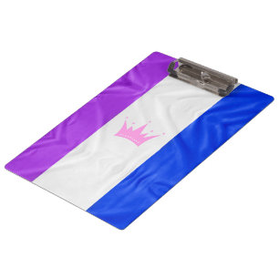 Carpeta De Pinza bandera del orgullo de la cultura drag de Slippery
