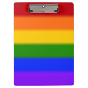 Carpeta De Pinza Bandera del orgullo gay caído