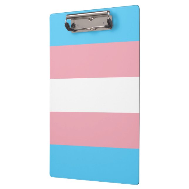 Carpeta De Pinza Bandera del Orgullo Transgénero (Izquierda)
