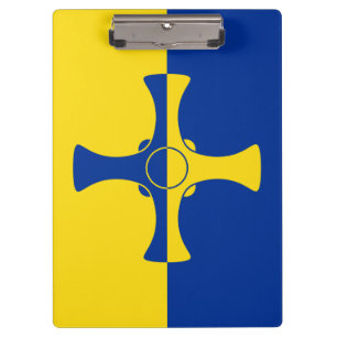 Carpeta De Pinza Bandera Durham (condado de Inglaterra, Reino Unido